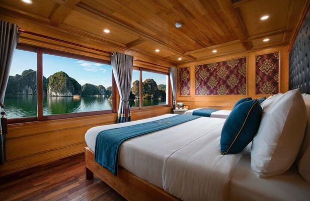 From Ninh Binh : Cat Ba, Lan Ha Bay Overnight Cruise Small Group