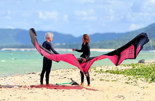 Kitesurfing with Unforgettable Views at Ishigaki island