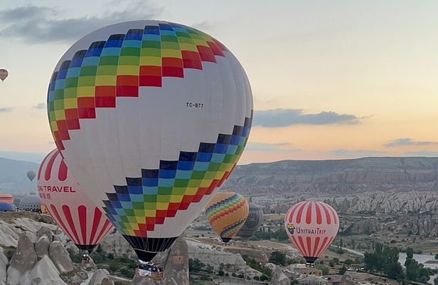 Cappadocia Hot Air Balloon Flight and Rainbow Balloons