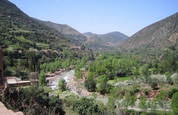Marrakesh: Atlas Mountains Ourika Valley waterfall & Guide 