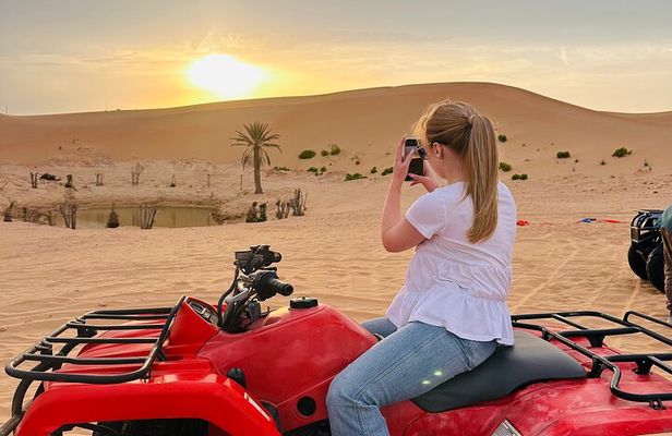 Thrilling Desert Safari Adventure with Quad Biking