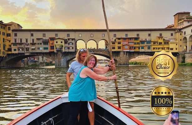 Panoramic Florence by Boat with Wine
