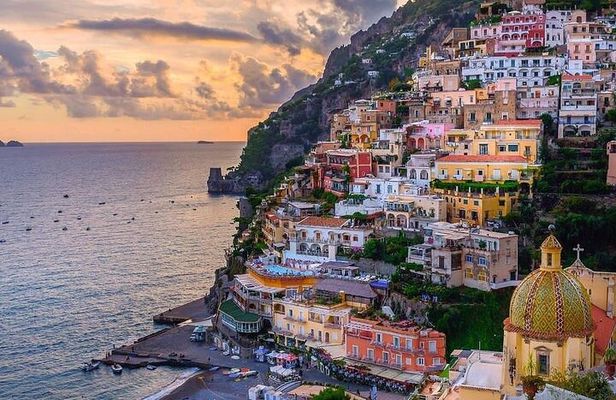 2 Days,1 Night, Sorrento, Amalfi Coast & Pompeii Tour from Naples