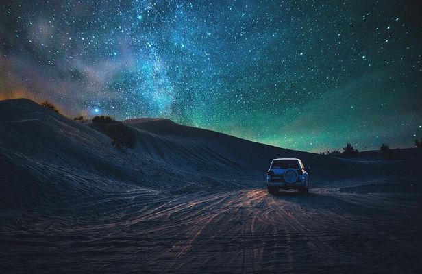 Doha Night Desert Safari Stargazing Camel Ride and Dune Bashing
