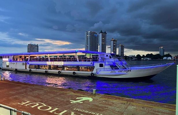 Vela Dinner Buffet Cruise with Bangkok Night Views and Shows