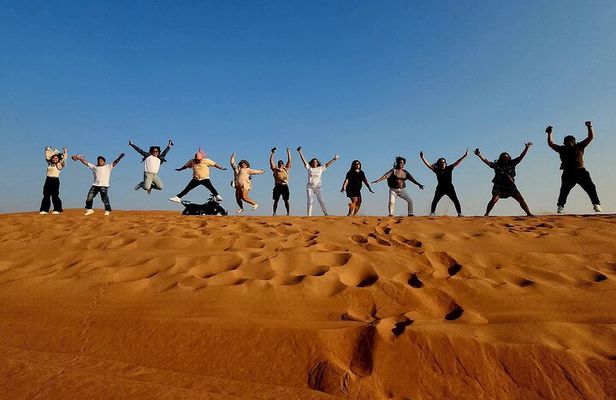 Desert Safari Adventures: Dune Bashing, Camel Rides, and BBQ,