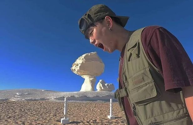 Black and White Desert 2 Days and 1 Night Camping Bahariya Oasis