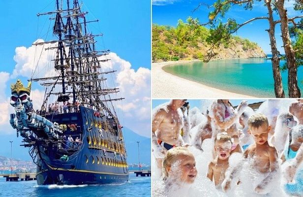 GONSTER : Luxury Pirate Boat Trip Lunch & Soft Drinks & Transfer