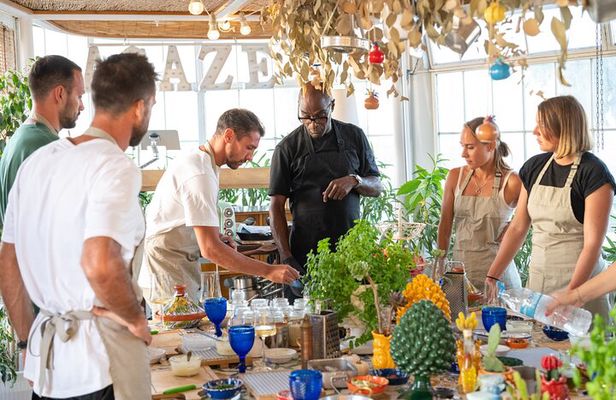 Santorini Flavors, a Cooking Class in a Dreamy Setting