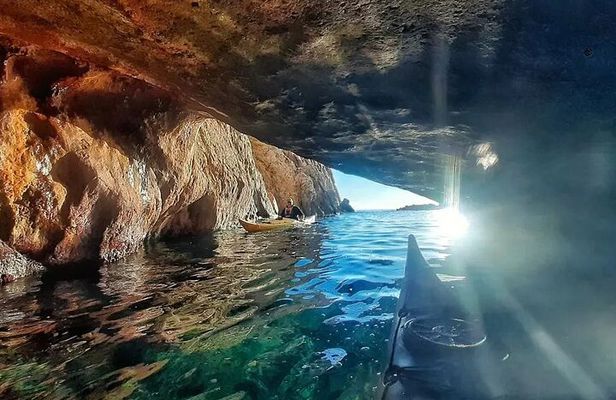 Costa Brava: Sea Kayak Tour to Rats Penats Cave (8:15 AM)