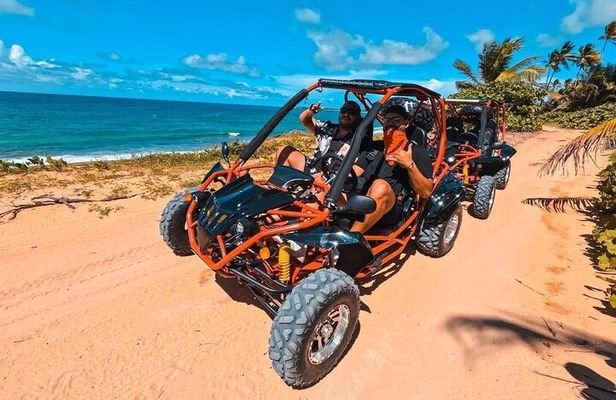 San Juan: El Yunque Waterfalls & Scenic Beach Buggy Adventure