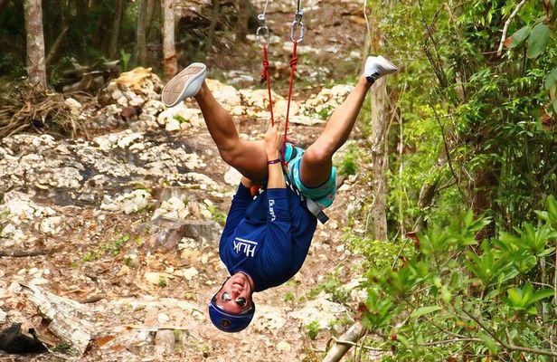Exciting Adrenaline park in the Jungle of Tulum: ATVs, Ziplines