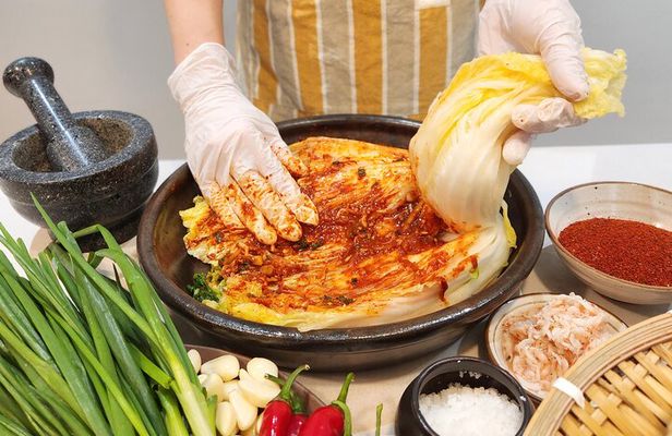 Traditional Kimchi Making Class in Seoul