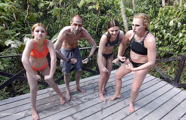 Borinquen one day tour (zip line- horses- hot springs)