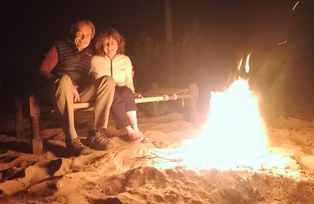 Overnight Desert Stay with Camel Safari and Homemade Food