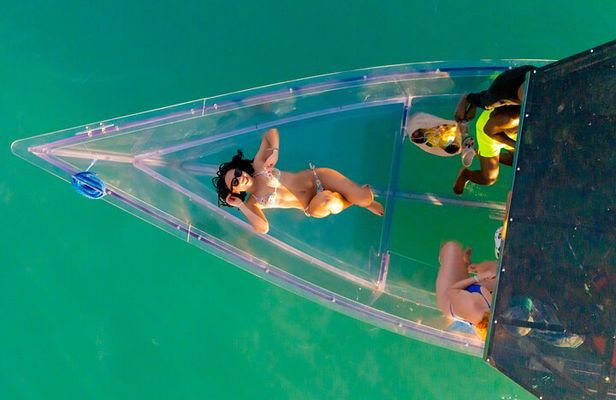 Reef Explorers Transparent Boat and Beach Tour