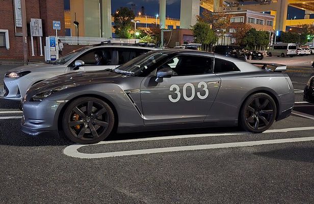 JDM Daikoku car meet GTR35 600HP to famous spot
