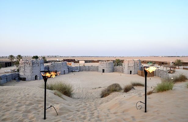 Dubai Fort Lisaili Desert Experience: Camel Ride, BBQ & Transfers