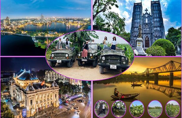 Small Group Hanoi Jeep Tour All Inclusive