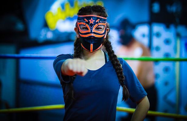 Saturday Lucha Libre, Tacos and Mezcal in Downtown night fever