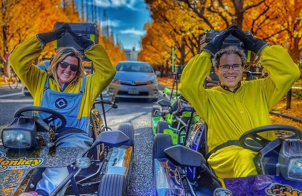 90 min Tokyo Go-Kart: Shibuya Crossing and Tokyo Tower*IDP MUST*