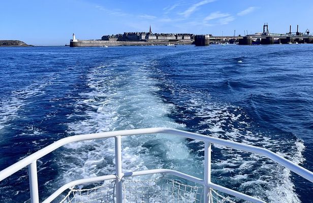 Saint-Malo: 1h30 guided boat excursion (Commented FR & EN)
