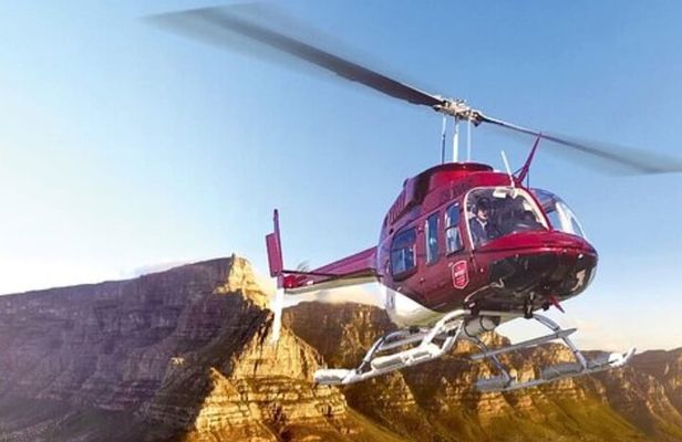 Helicopter, Quad Bike, & Champagne Sunset cruise in Cape Town 