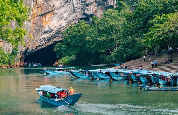 Phong Nha Cave & Paradise Cave Full-Day Exploration from Hue