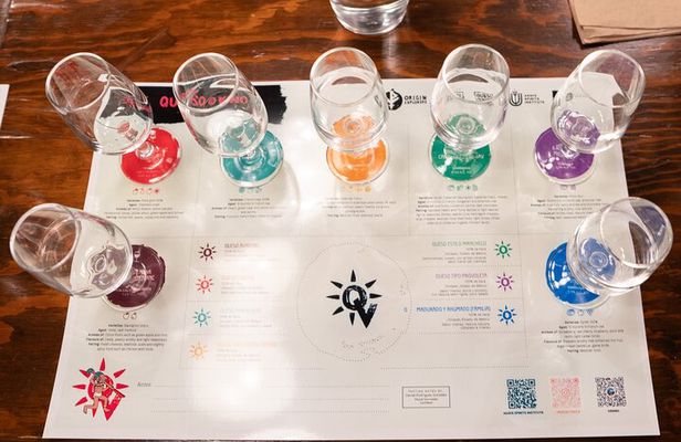 Queso y Vino: (Wine and cheese tasting)