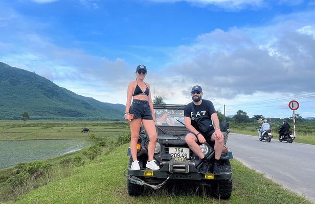 Private Jeep Tour between Hue and Hoi An/Da Nang Via Hai Van Pass