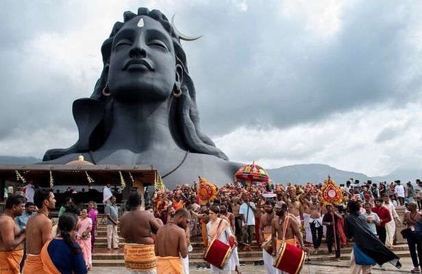 Half-Day Private Tour to Adiyogi Shiva and Dhyanalinga Temple