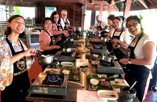 Blue Elephant Sathorn Bangkok Cooking School with Michelin Guide