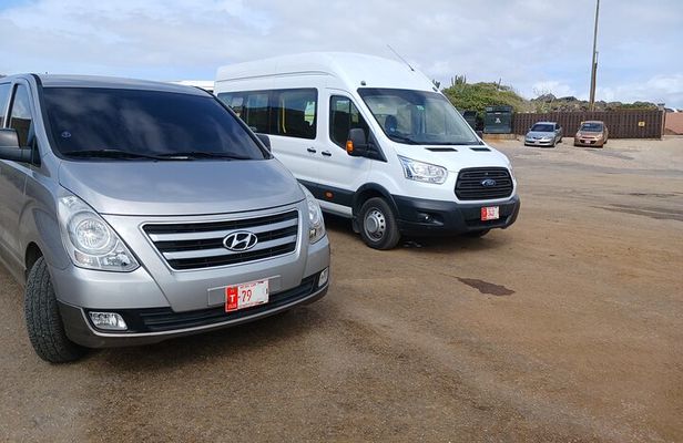 Aruba Private Tours on a ac bus