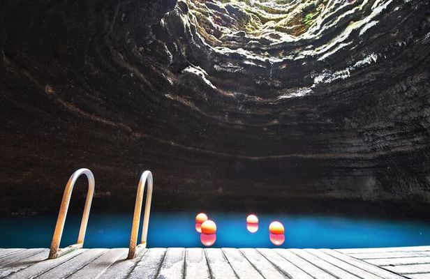 Natural Indoor Hot Spring and Spa Utah Crater Soak & Swim