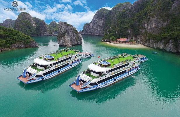 La Casta TOP Ha Long Bay Day Cruise with Limousine from Hanoi
