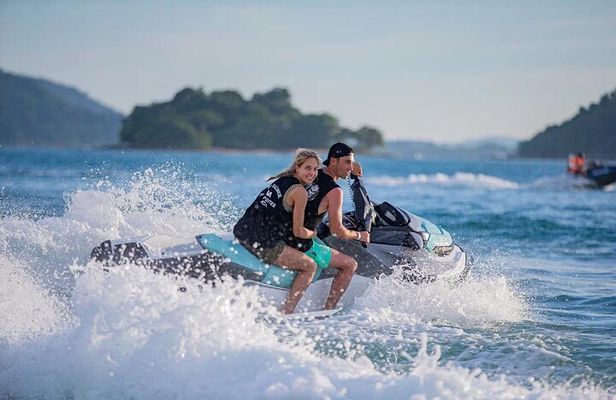 Scenic 9 Island Jet Ski Ride with Monkey Spotting from Phuket