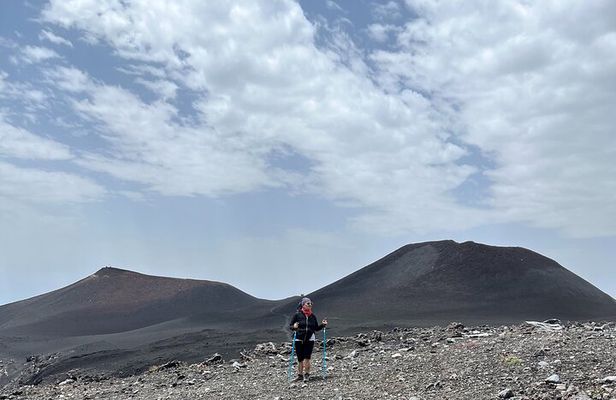Guided Etna Tour in the morning with pick-up from Catania