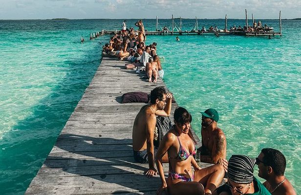 Kaan Luum Lagoon, Paradise Beach and Swim in 2 Tulum Cenotes