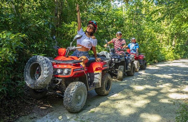 ATV Ride Discover the Jade Cavern and Drive Through The Jungle
