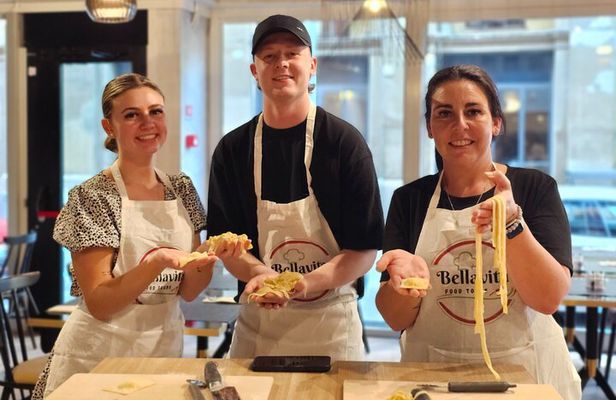 Pasta Fettuccine, Ravioli and Tiramisu MasterClass