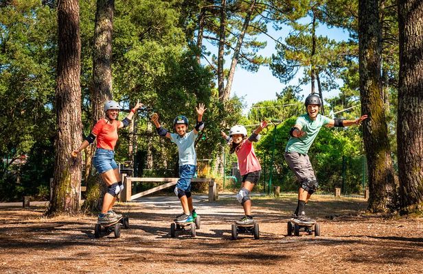 Electric cross skate initiation from 6 years old