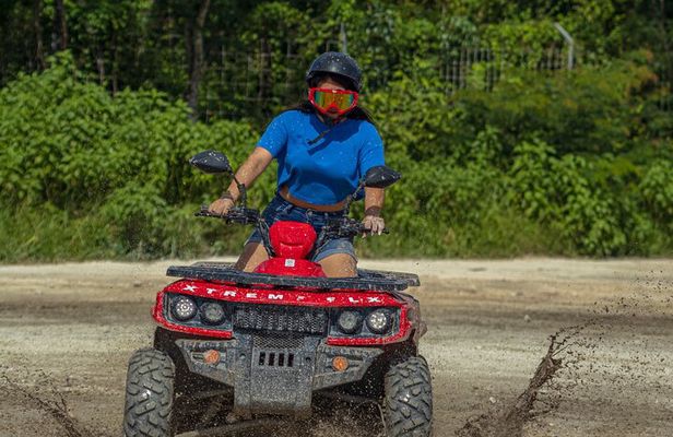 ATV Jungle discovering the wild Jade Cavern and Mayan Village