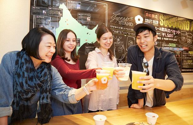 Local Bar Hopping Tour in Sapporo