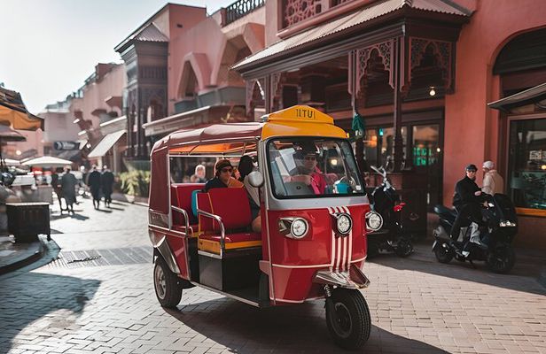 Tuk Tuk Marrakech Private Tour with Pickup