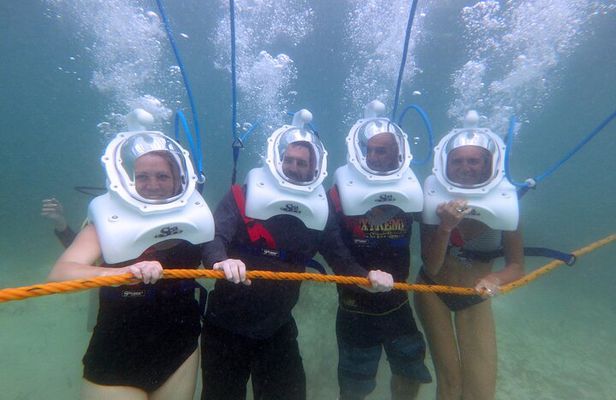 Costa Maya's Unique Underwater Helmet Adventure with SeaTrek