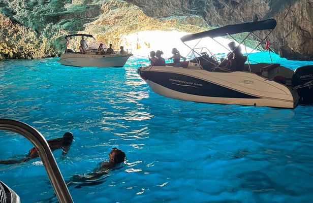 2025 Blue Cave Speedboat Tour from Kotor