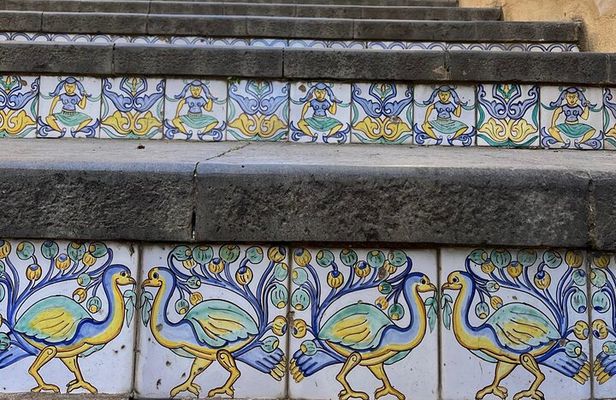 From Catania: Tour to Caltagirone & Piazza Armerina with lunch