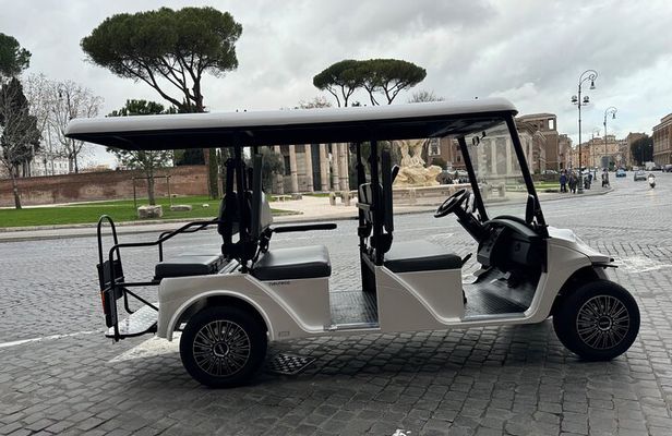Rome: Explore Top Attractions by Exclusive Golf Cart Tour