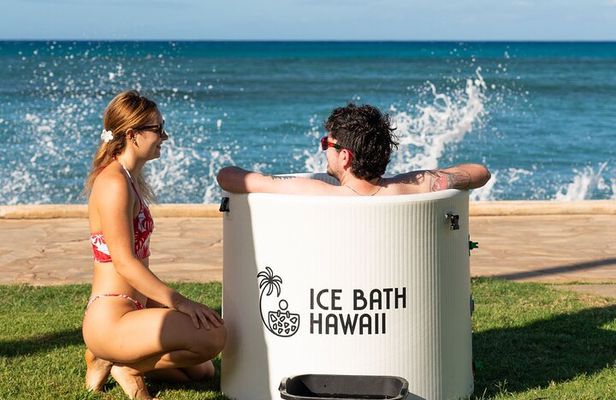 Breathwork and Ice Bath by the Ocean with Valeria
