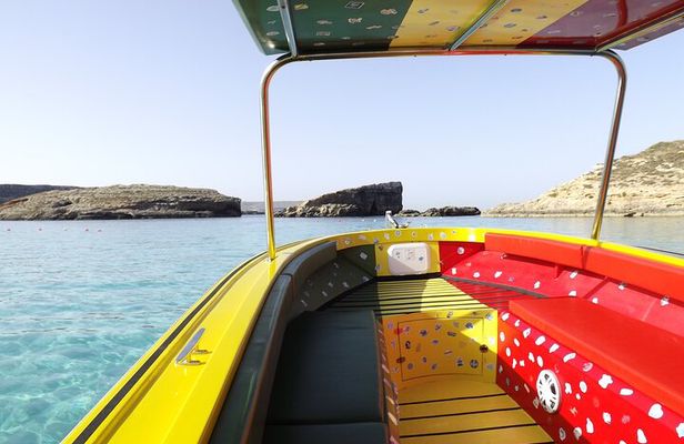 Private Speedboat 4hrs Around Comino Crystal Blue Lagoon Caves